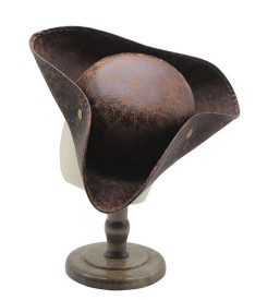 Аксессуары — Пиратская шляпа коричневая — фото