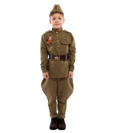 Военные — Солдат в галифе — фото