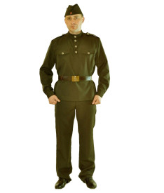 Военные — Солдат в брюках — фото