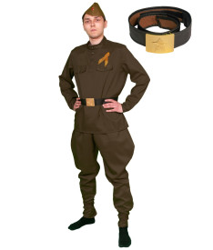 Военные — Солдат в галифе — фото