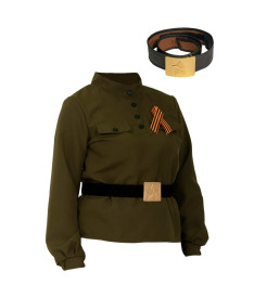 Военные — Гимнастерка женская — фото