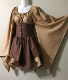 Исторические — Средневековое платье — фото