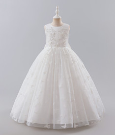 Бальные/вечерние — Платье Белоснежное — фото