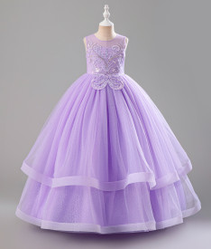 Бальные/вечерние — Платье Фиолетовая нежность — фото