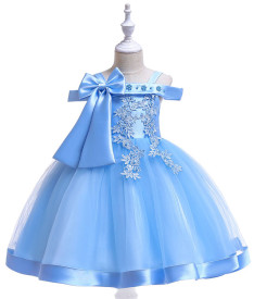 Бальные/вечерние — Платье Голубая леди — фото