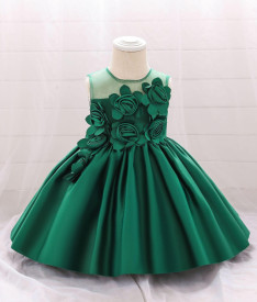 Бальные/вечерние — Платье Зеленая малышка — фото