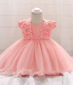 Бальные/вечерние — Платье Персиковая малышка — фото