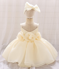 Бальные/вечерние — Платье Бежевое — фото