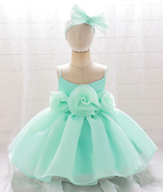 Бальные/вечерние — Платье Нежно-зеленое — фото