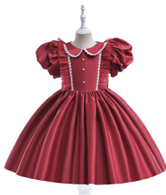 Бальные/вечерние — Платье Бордовое — фото