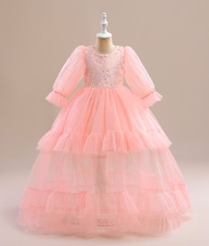 Бальные/вечерние — Платье Фея в розовом — фото