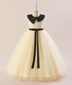 Бальные/вечерние — Платье желтая девочка — фото