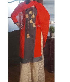 Национальные — Индийское сари — фото