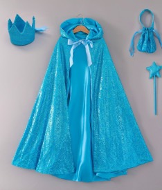 Аксессуары — Волшебная накидка голубая — фото