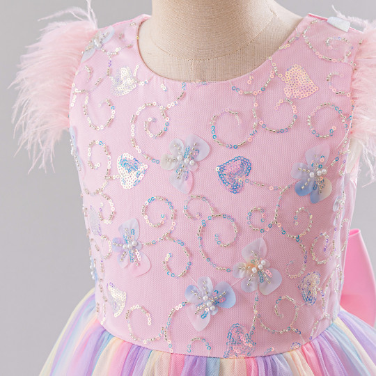 Платье Розовая радуга — фото-627_4