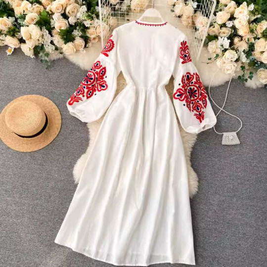 Славянское платье с вышивкой — фото-602_3